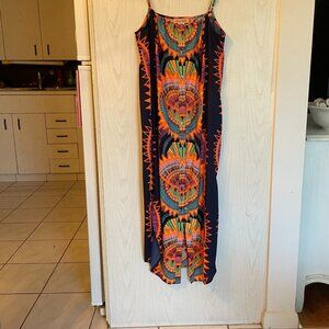 Mara Hoffman Colorful Maxi Dress Size Small